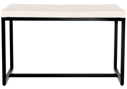 Banquette Barci B en velours cr?me