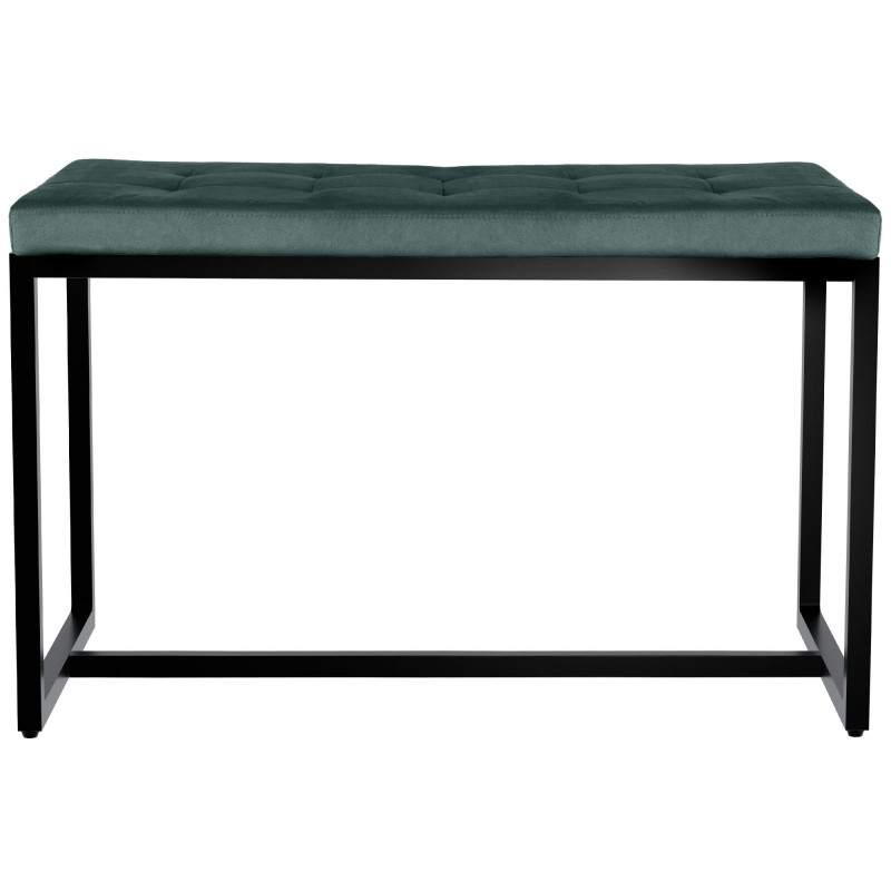 Banc Barci B en velours vert