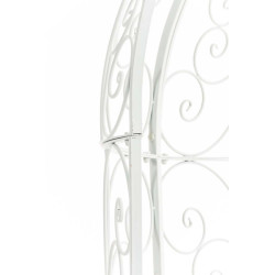 Pavillon Rosie avec banc blanc