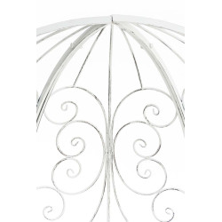 Padiglione da Giardino con Panca ROSIE bianco antico