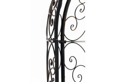 Padiglione da Giardino con Panca ROSIE bronzo