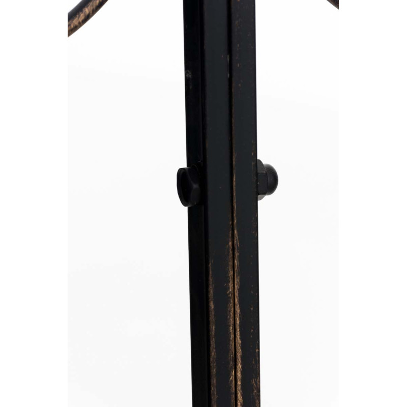 Pavillon semi-ouvert Rosie avec banc en bronze