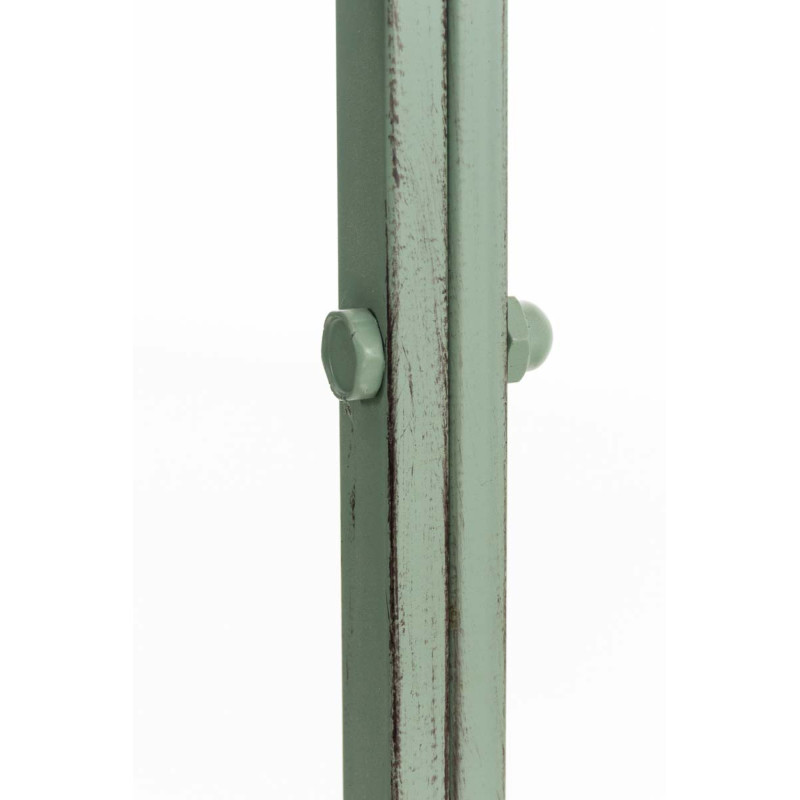 Pavillon semi-ouvert Rosie avec banc vert ancien