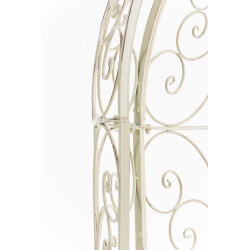 Cenador de Jardín Rosie con Banco Crema antiguo