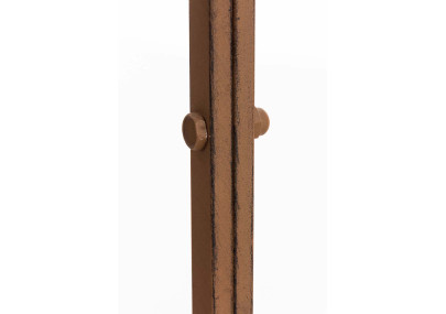 Padiglione da Giardino con Panca ROSIE antico marrone