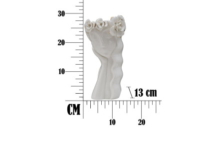 Vaso Feminino Adorável Encantador CM 14,8X13X29