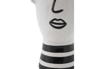 Vase Visage Artistique CM 13,2X11,8X26,3