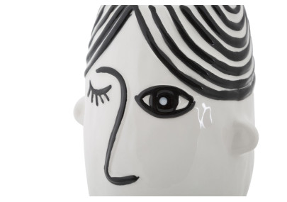 Vase Visage Artistique CM 13,2X11,8X26,3