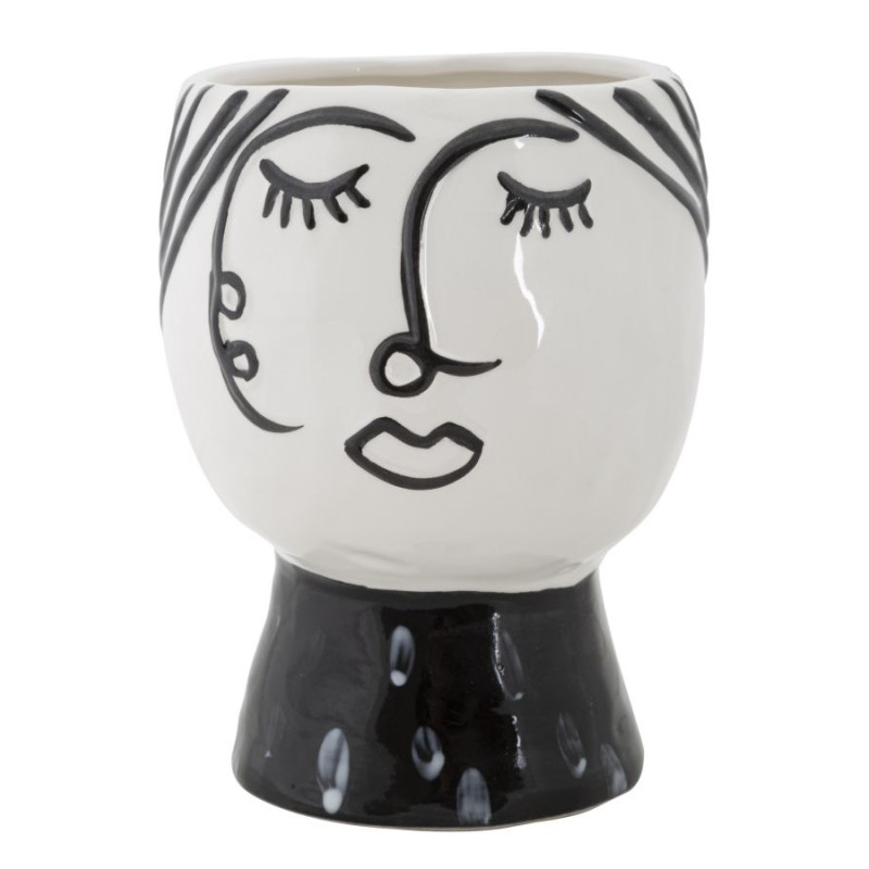 Vaso Poggia Faccina Chic CM Ø 14X18,2