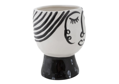 Vase Pot Face Chic CM Ø 14X18,2