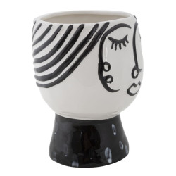 Vaso Poggia Faccina Chic CM Ø 14X18,2