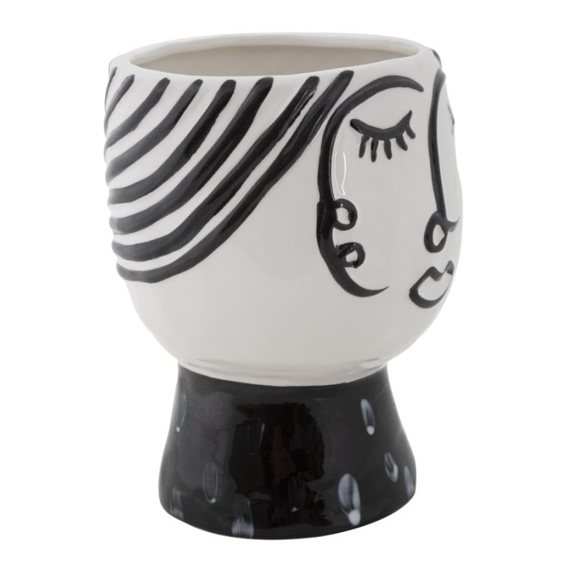 Vaso Poggia Faccina Chic CM Ø 14X18,2