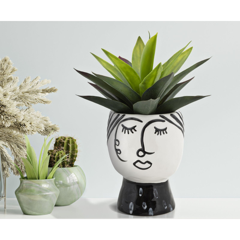 Vase Pot Face Chic CM Ø 14X18,2