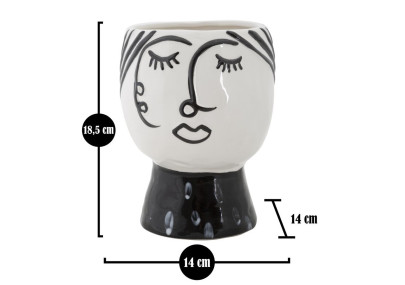Vaso Cara Chic CM Ø 14x18,2