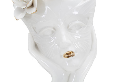 Vaso Masque de Femme Mystique CM 16,5X14X27,3