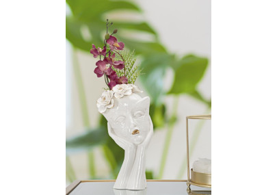 Florero Máscara de Mujer Mística CM 16.5x14x27.3