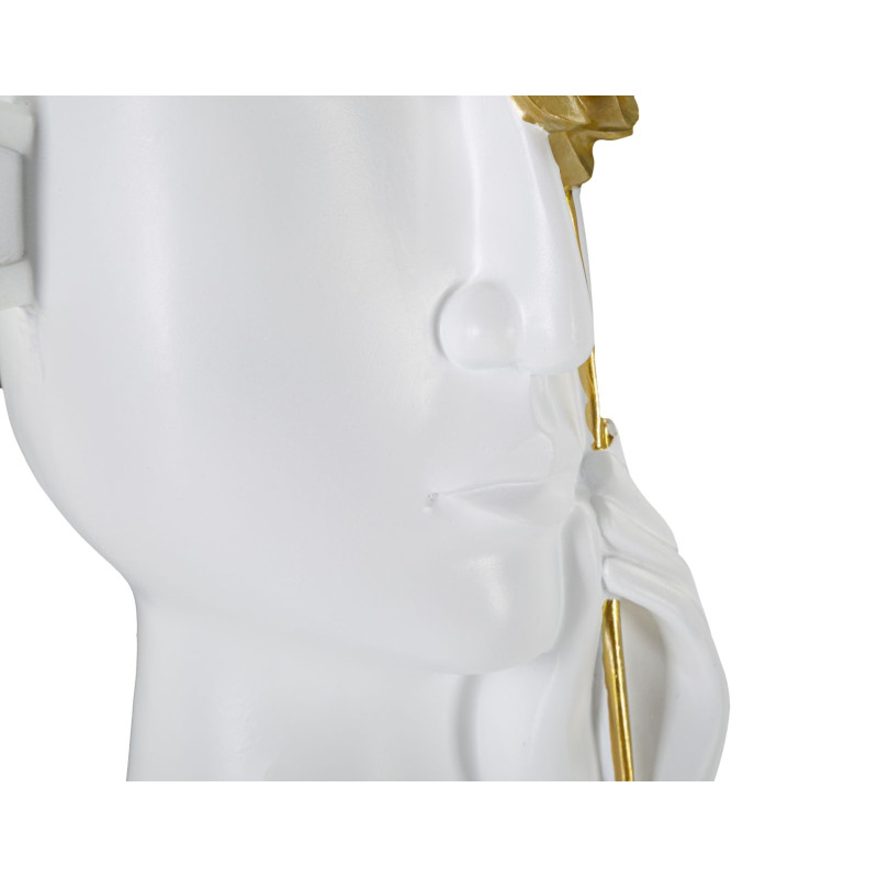 Vaso Viso Con Fiori CM 14X13X27