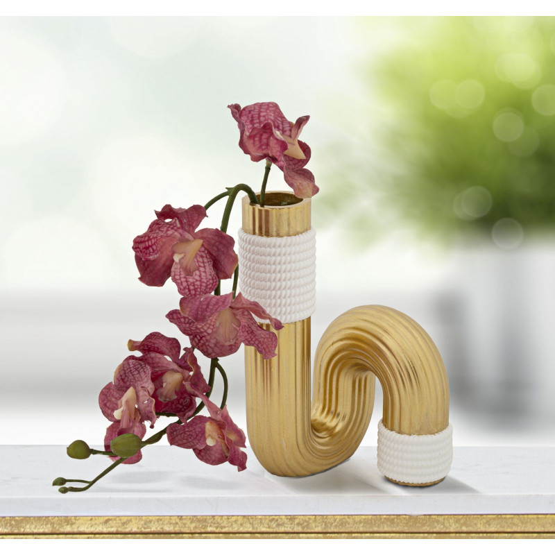 Vase Bann Stylé CM 10,7X10,7X18,3