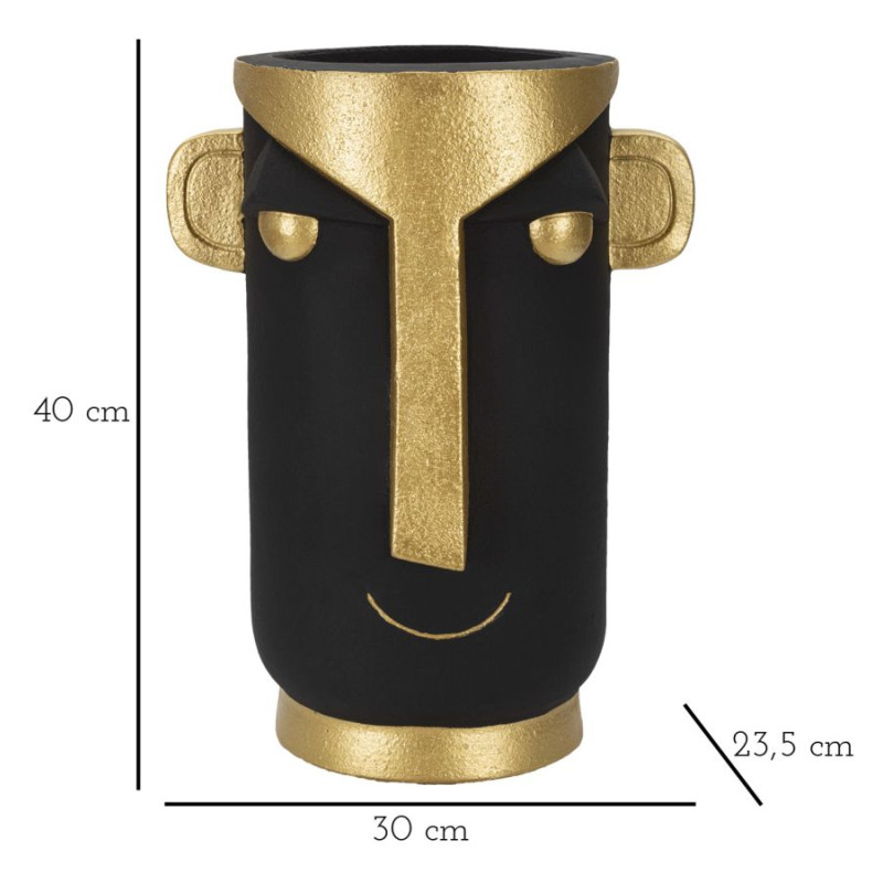 Vase Tribal Contemporain -C- CM 30X23,5X40