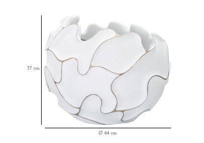 Lignes Polyrésine Gaspeau Boho Chic CM Ø 44X37