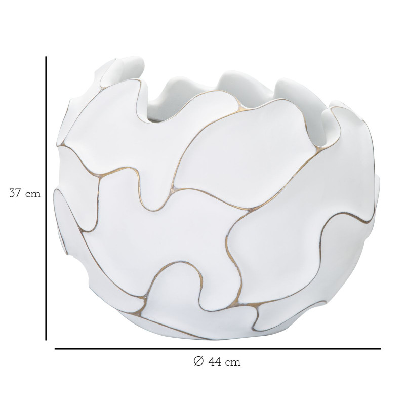 Lignes Polyrésine Gaspeau Boho Chic CM Ø 44X37