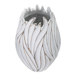 Vase Polyrésine Honduras Boho Chic CM Ø 27X41,5