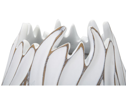 Vase Polyrésine Honduras Boho Chic CM Ø 27X41,5