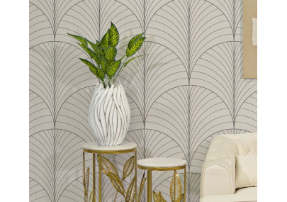 Vase Polyrésine Honduras Boho Chic CM Ø 27X41,5