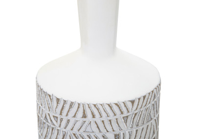 Vase Polyrésine Bouteille Nairobi Élégant CM Ø 15X49,5