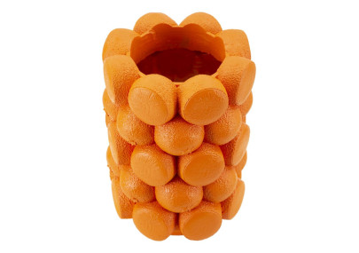 Vase Orange Décoratif CM Ø 19X28