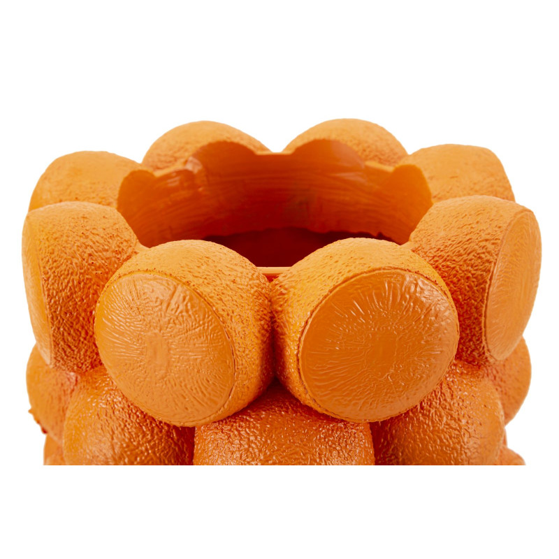 Vase Orange Décoratif CM Ø 19X28