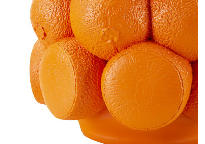 Vase Orange Décoratif CM Ø 19X28