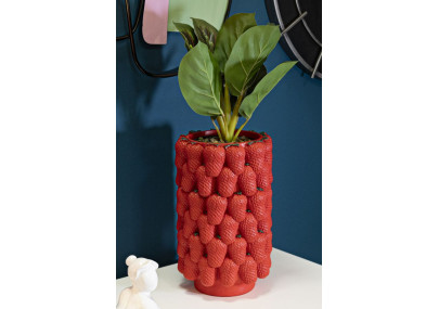 Vase Fraise Artistique CM Ø 20X32