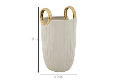 Vase Shopping Compact CM Ø 18X25