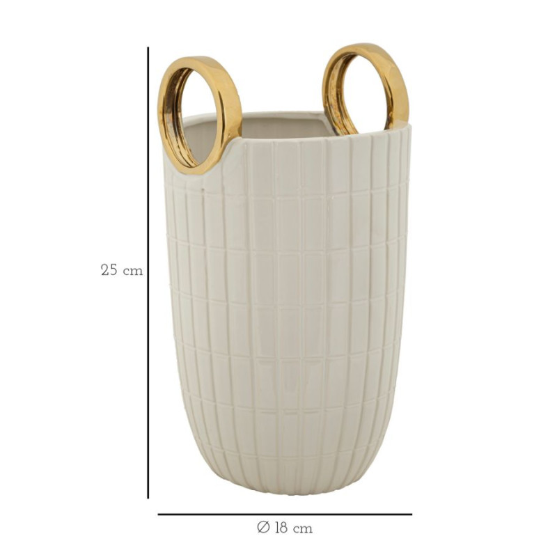 Vase Shopping Compact CM Ø 18X25