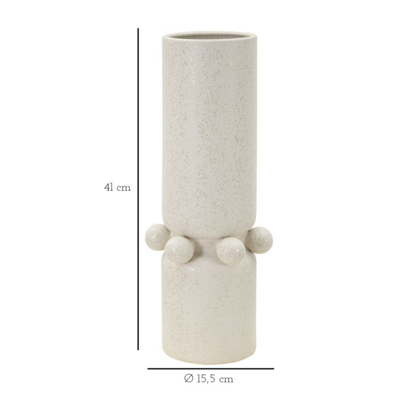 Vase Bulles Élégant CM Ø 15,5X41