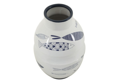 Vase Poisson Artistique CM Ø 21X31