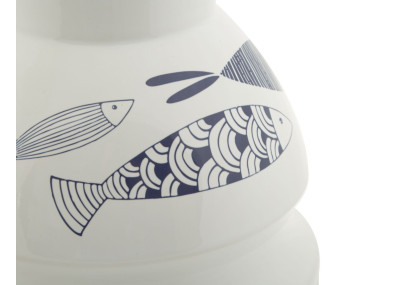 Vase Poisson Artistique CM Ø 21X31