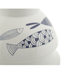 Vase Poisson Artistique CM Ø 21X31