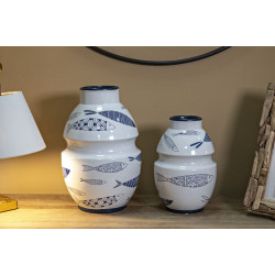 Vase Poisson Élancé CM Ø 15X24