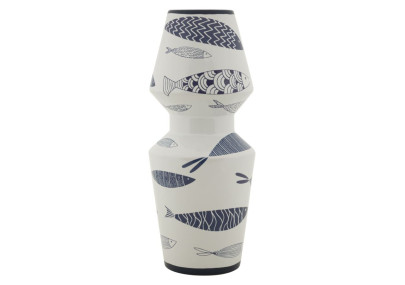 Vase Poisson Double Chic CM Ø 14X34