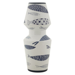 Vase Poisson Double Chic CM Ø 14X34