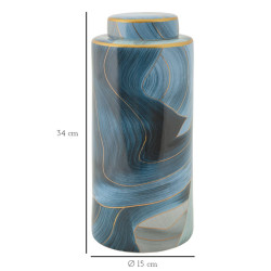 Vase Élégant Contemporain CM Ø 15X34