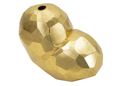 Vase Coeur Or Élégance CM 19X9X18