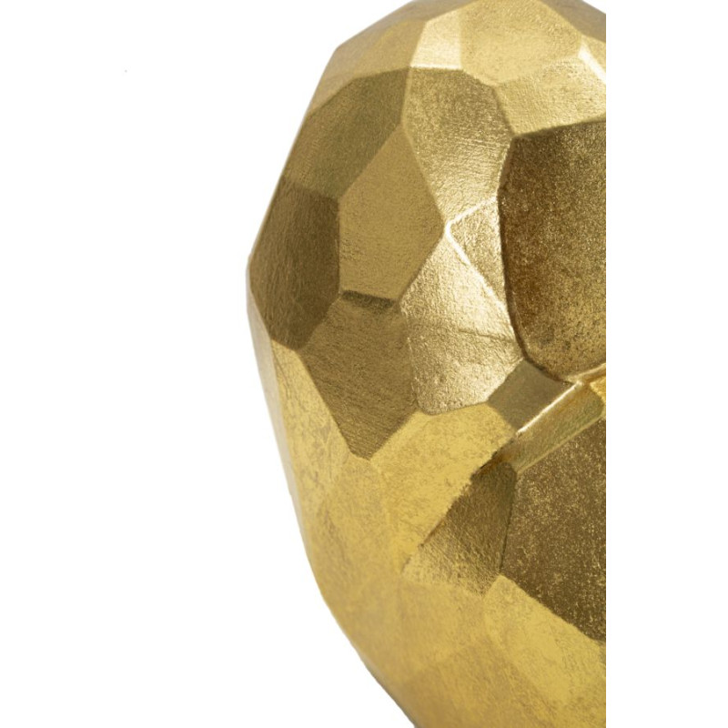 Vase Coeur Or Élégance CM 19X9X18