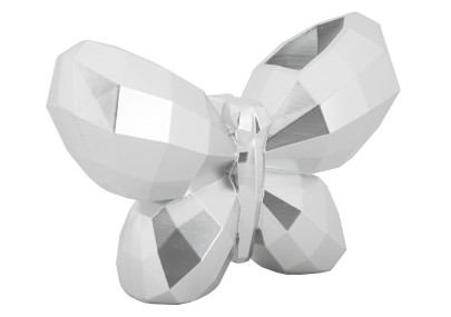 Vase Papillon Argent Sublime CM 22,5X8X15