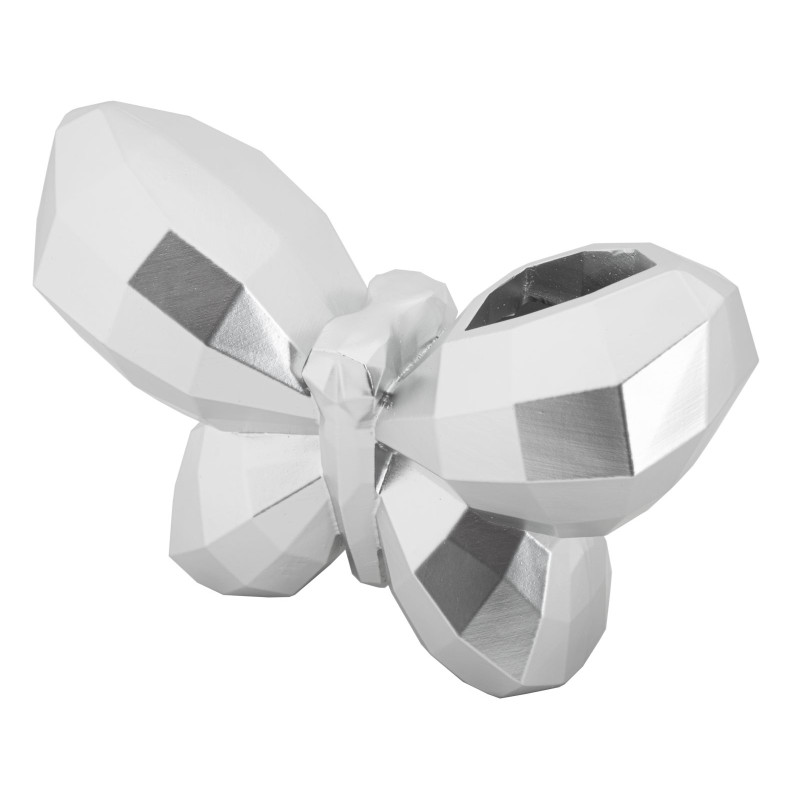 Vase Papillon Argent Sublime CM 22,5X8X15