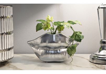 Pot Bouchon Lip Argent Élégant CM 23X8X12