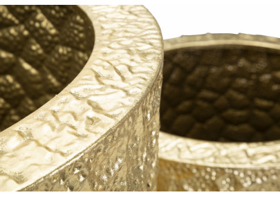 Porte-Vase Glasy Set 3 PCS Chic CM Ø 50,8X114,9-40X92,7-29,8X70,5