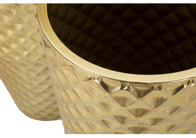 Ensemble de 3 Porte-Vase Glotty Élégant CM Ø 48X110-40X93-33X77